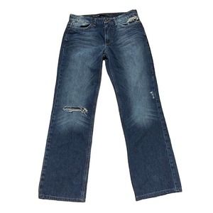 Joe's Jeans Classic Fit Straight Leg Distressed Blue Women's 31" Cotton